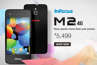 India Desire : Infocus M2 4G Open Sale : Buy Infocus M2 4G At Rs. 5499 On Amazon