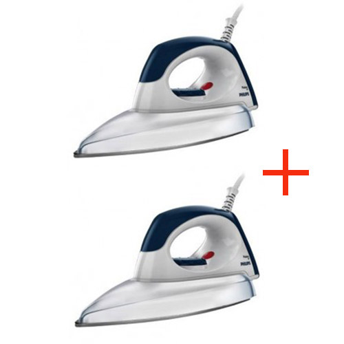 India Desire : Askmebazar Combo Iron Offer: Buy Pack Of 2 Philips GC101 Dry Iron At Rs. 1168 Only- NDD10 
