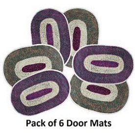 India Desire : Loot Deal: Buy Pack Of 6 Door Mats At Rs. 19 Only From Shopclues
