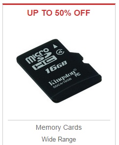 India Desire : Flipkart Memory Cards Offer : Get Upto 50% Off On Memory Cards From Flipkart Timetochange Sale