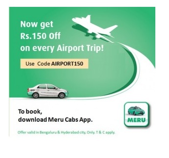 Meru cab first ride free sale promo code