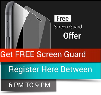 India Desire : Namocart Free Screen Guard Offer For Registered User On Namocart Between 6PM To 9PM