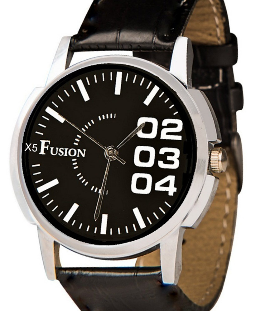 India Desire : Smartwatch Offer: Buy Fusion Black Unisex Watch At Rs. 125 Only From Askmebazar 