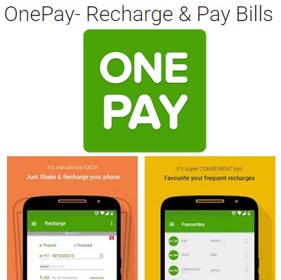 India Desire : Onepay Recharge Offer: Get 10% Off On Recharge Through One Pay App