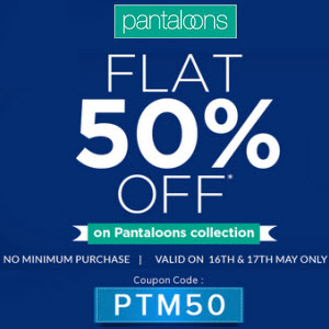 India Desire : Trendin Pantaloons Clothing Offer : Get Upto 50% off On Pantaloons Clothing And Extra 10% Cashback With Paytm Wallet From Trendin
