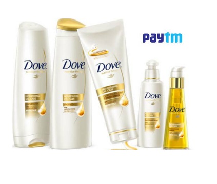 India Desire : Paytm Dove Shampoo Offer : Get Extra 35% Cashback On Dove Bath And Body Products From Rs. 71 At Paytm - LOOK35