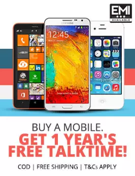 India Desire : Buy A Mobile On Paytm And Get 1 Year Free Talk time From Paytm: TALK225