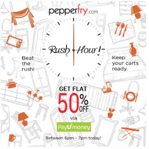 India Desire : Pepperfry Payumoney 40% cashback Offer On 17 July 2015: Get 40% Cashback on Pepperfry Through Payumoney Between 6 Pm to 9 Pm Today 