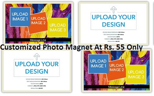 India Desire : Printvenue Offer : Buy Customized Photo Magnets design at Just Rs. 55 Only From Printvenue