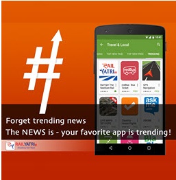 India Desire : Paytm RailYatri APP Offer : Get Free Rs 10 Paytm Cash For Signup At RailYatri APP + Upto Rs 100 Per Referral Signup