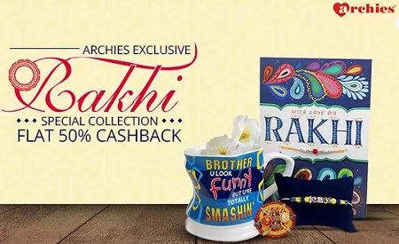 India Desire : Paytm Archies Offer : Get Extra 50% Cashback From Rs. 149 At Archies  On Paytm - AR50