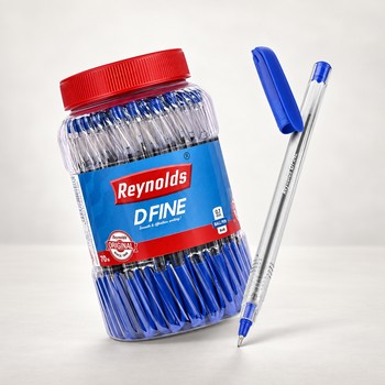 India Desire : Buy Reynolds DFINE Ball Pen SET (70 Blue Pens) At Rs 260 From Amazon (Regular Price Rs 700)