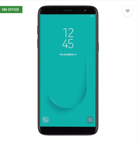 samsung j6 price flipkart