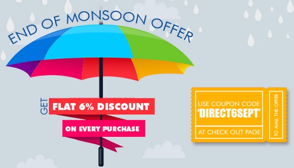 India Desire : Sangam Direct Coupons September 2016 : Get Flat 6% Discount On Every Purchase On Sangam Direct - DIRECT6SEPT