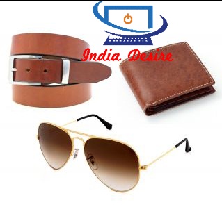 India Desire : Shopclues Special Offer : Buy combo set of three (wallet,belt,goggle) At Rs. 199 Only From Shopclues Combo Offer [LOOT DEAL]