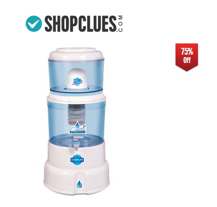 India Desire : Buy Everpure 16 litre Unbreakable Non-Electric Water Purifier At Rs. 649 From Shopclues