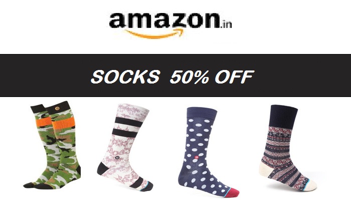 India Desire : Amazon Socks Offer : Get Upto 75% Off + Extra 10% Off Coupon On Amazon Brand - Symbol Socks (Pack Of 3)