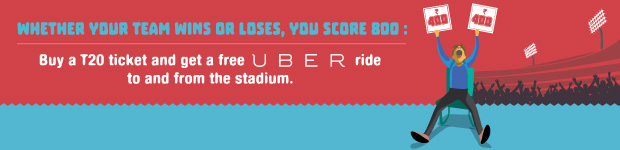 India Desire : IPL Ticket Offer : Book IPL T20 Tickets On Bookmyshow And Get 2 Free Rides with Uber Worth 400 each