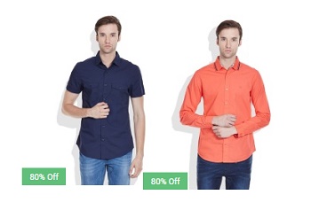 India Desire : Snapdeal : UCB Mens Clothing Upto 75% Off Starting At Rs 300 Only