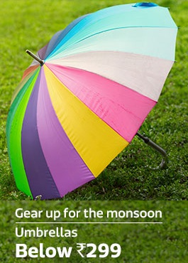 India Desire : Flipkart Umbrellas Offer : Buy Umbrellas At Below Price Rs. 299 From Flipkart