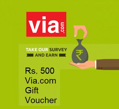 India Desire : Complete Survey And Get Via Gift Voucher Worth Rs 500