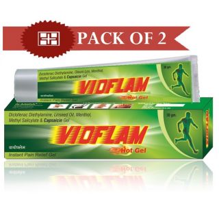 India Desire : Buy Vioflam Instant Pain Relief Hot Gel ( Pack of 3 ) At Rs. 99 Only From Snapdeal [MRP Rs 261]