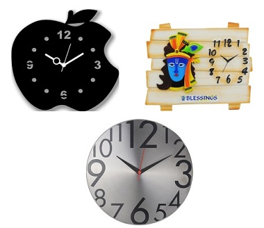 India Desire : Get Upto 85% Off On Divinecrafts Wall Clocks From Rs. 324 Start Price At Flipkart