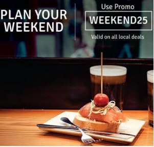 India Desire : Groupon WEEKEND25 Offer: Get Flat Rs. 25 Off On All Local Deals At Groupon Use Promo WEEKEND25