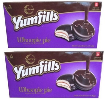India Desire : Buy Sunfeast Yumfills Whoopie Pie Pack of 2 At Rs 120 From Snapdeal