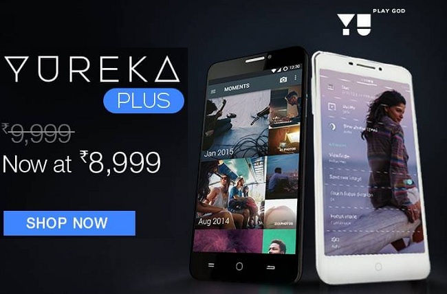 Buy YU Yureka Plus At Rs. 6319 From Snapdeal/Flipkart