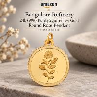 Buy Bangalore Refinery 24k (999) Purity 2gm Yellow Gold...